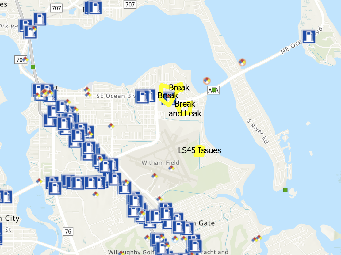 Infrastructure detail view